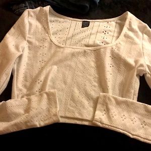 Shein long-sleeve crop top